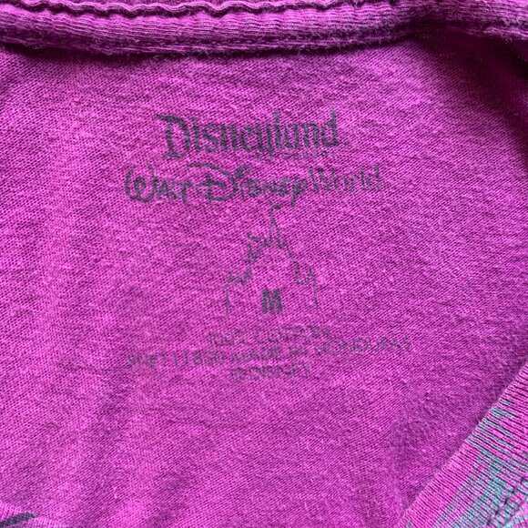 DISNEYLAND - Disney Minnie Mouse Purple fushsia tshirt with rhinestones - Medium - Picture 7 of 8